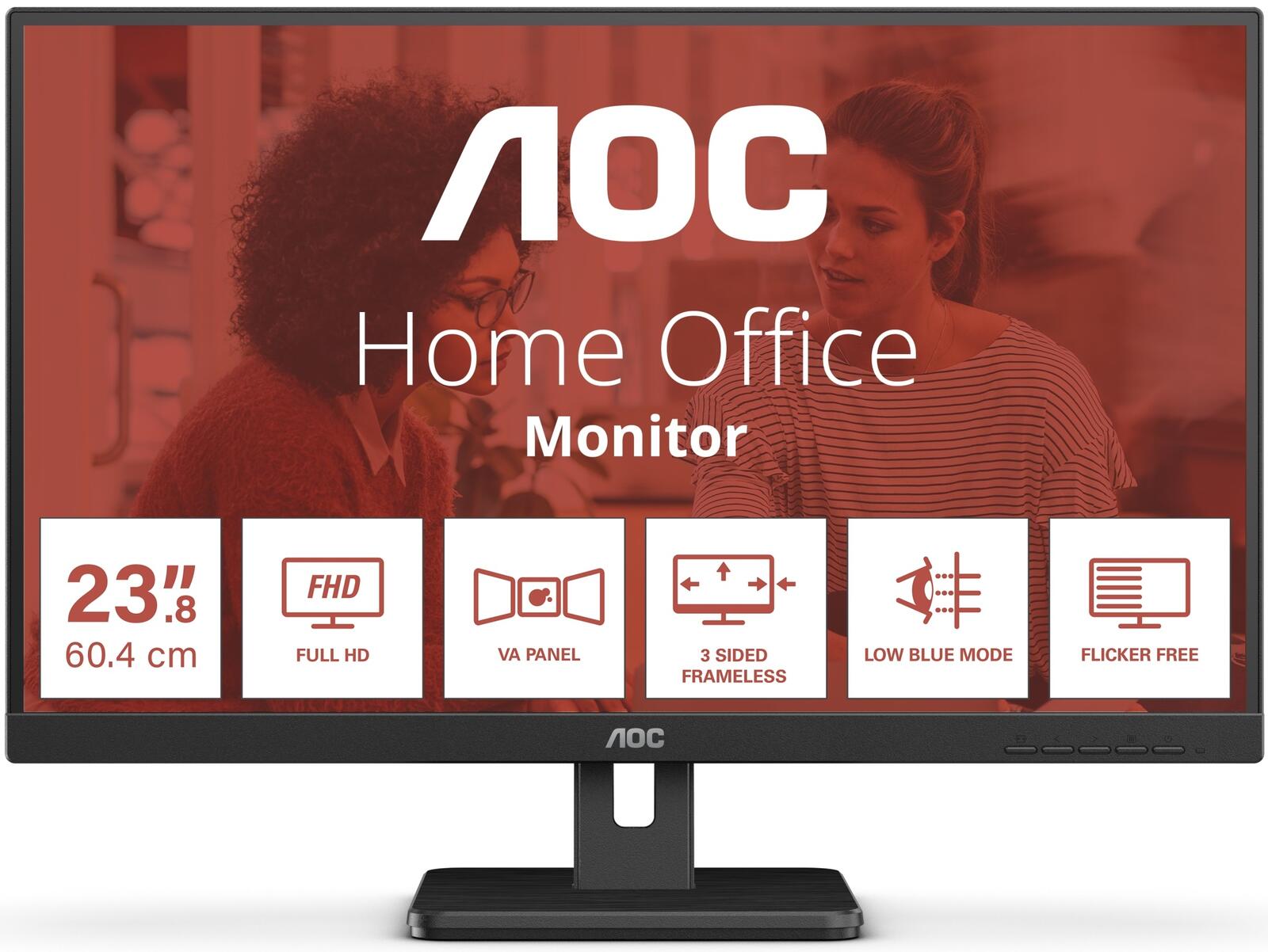 AOC 24E3UM/BK Monitor 60,5 cm (23,8 Zoll) AOC 24E3UM/BK Monitor 60,5 cm (23,8 Zoll)